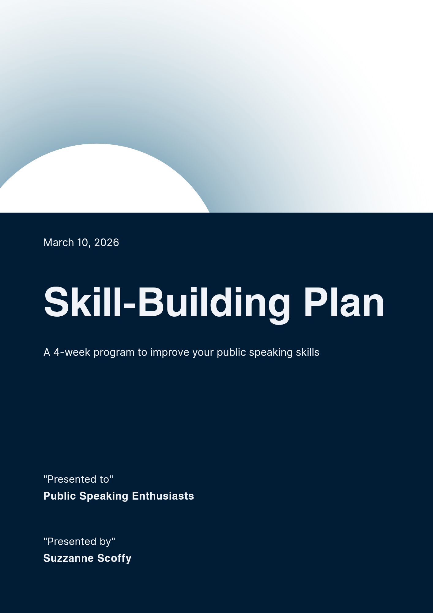 Speak With Confidence: Transform Your Public Speaking in Just 4 Weeks