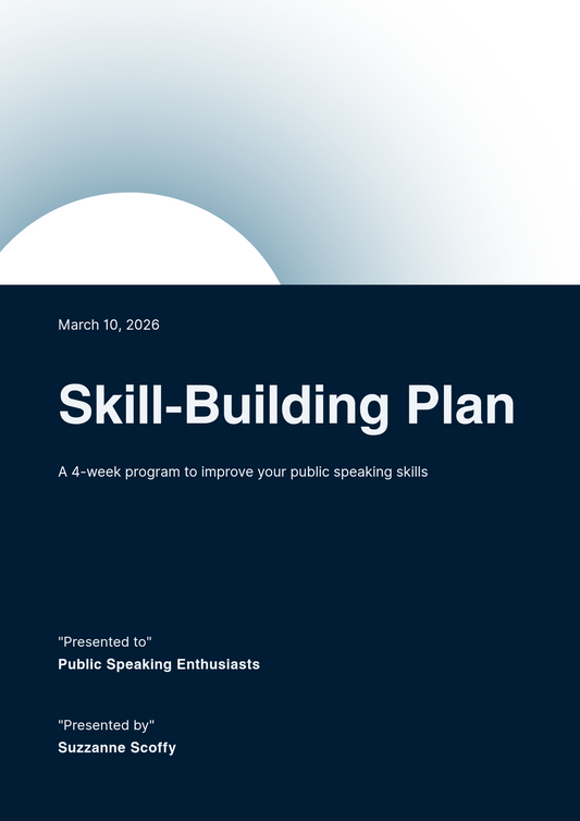 Speak With Confidence: Transform Your Public Speaking in Just 4 Weeks